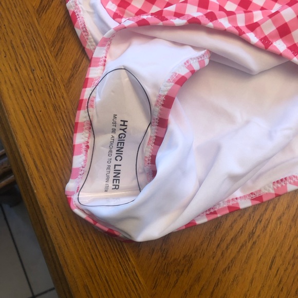 3 for $20 NWT Cupshe gingham high rise 👙 Sz medium - Picture 5 of 9